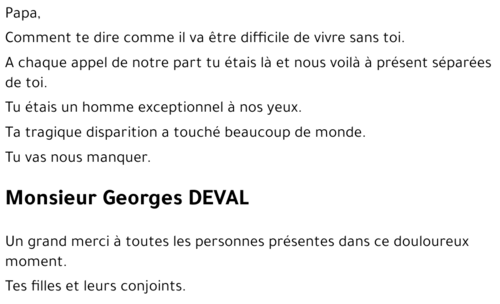 Geoges DEVAL
