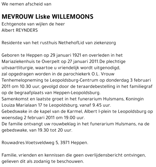 Liske Willemoons