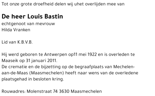 Louis Bastin