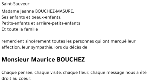 Maurice BOUCHEZ