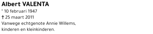 Albert Valenta