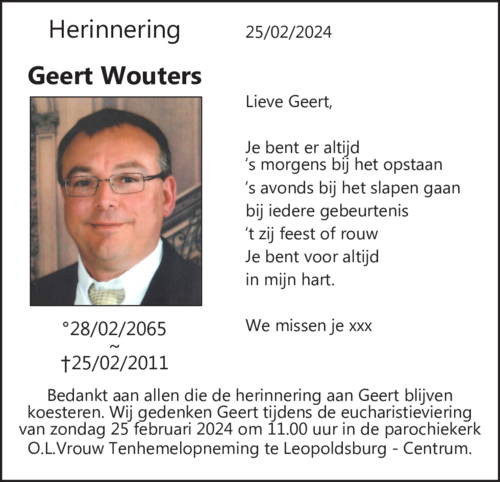 Geert Wouters
