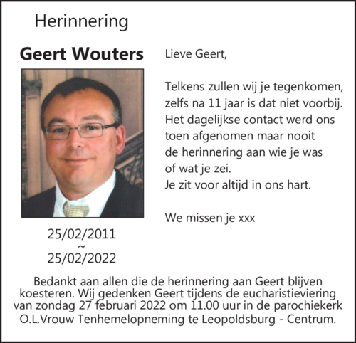 Geert Wouters