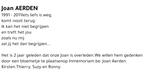 Joan Aerden