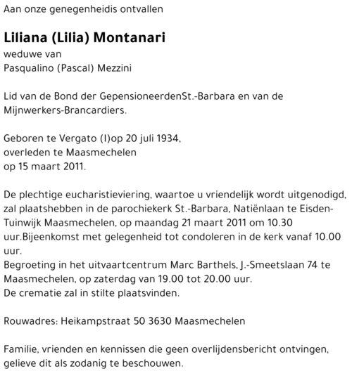 Liliana Montanari