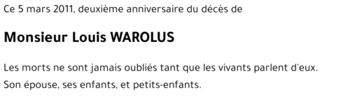 Louis WAROLUS