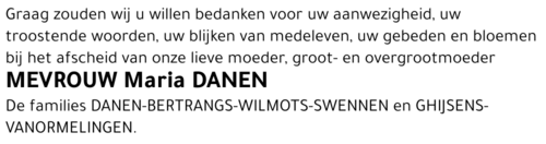 Maria DANEN