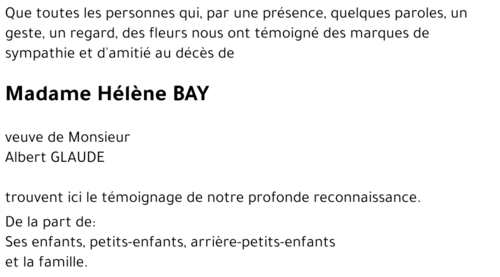 Hélène BAY