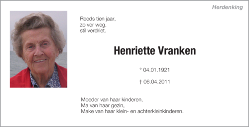 Henriette Vranken