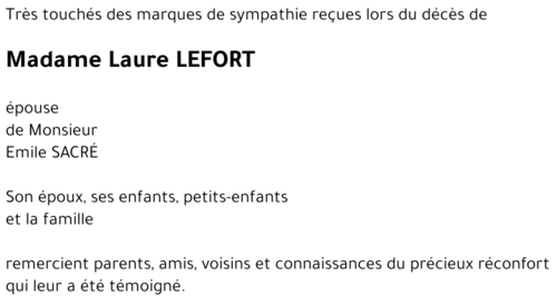 Laure LEFORT