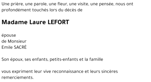 Laure LEFORT