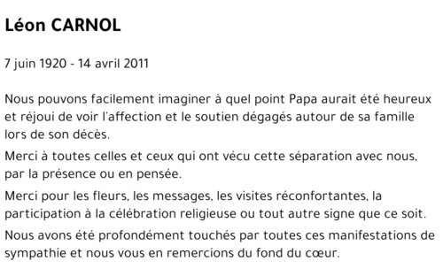 Léon CARNOL