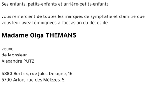 Olga THEMANS