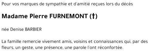 Pierre FURNEMONT((+))
