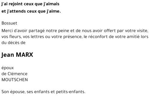 Jean MARX
