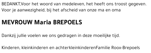 Maria Brepoels