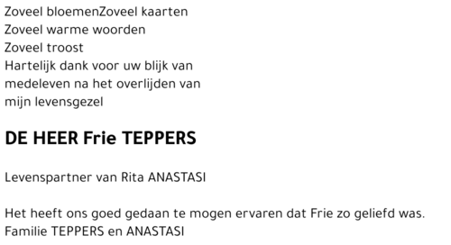 Frie TEPPERS