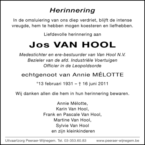Jos Van Hool
