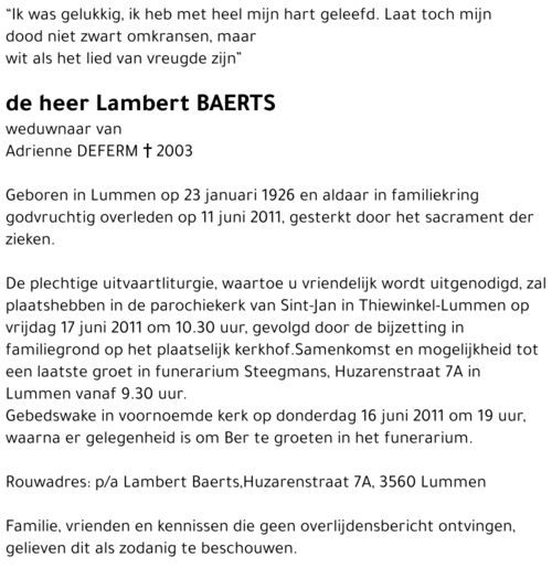Lambert Baerts