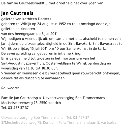 Jan Cautreels