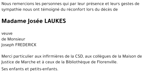 Josée LAUKES