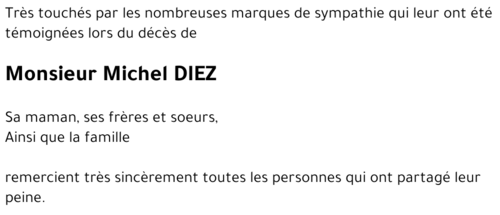Michel DIEZ