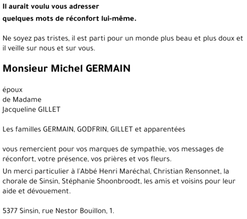 Michel GERMAIN