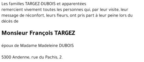 François TARGEZ