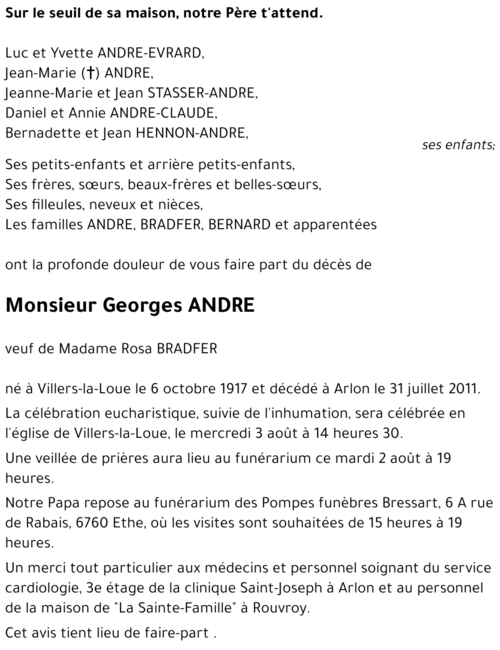 Georges ANDRE