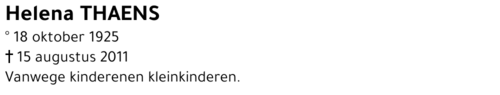 Helena Thaens
