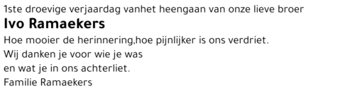 Ivo Ramaekers
