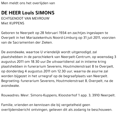 Louis Simons