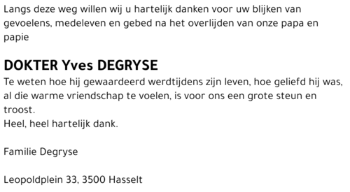 Yves Degryse