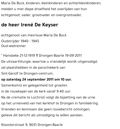 Irené De Keyser