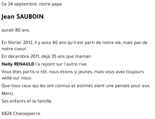 Jean SAUBOIN