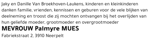 Palmyre Mues