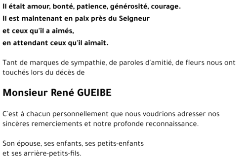 René GUEIBE