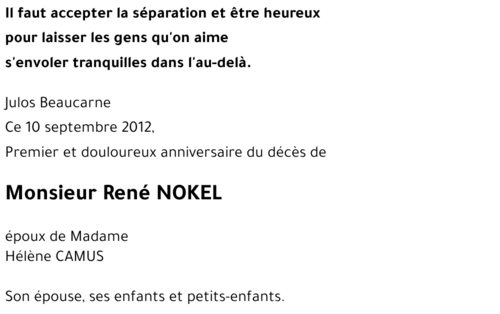 René NOKEL