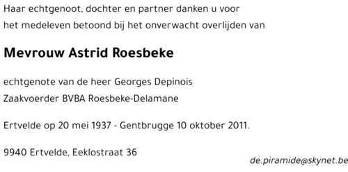 Astrid Roesbeke