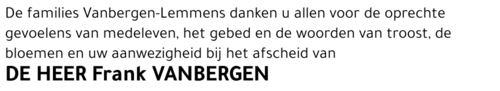 Frank Vanbergen