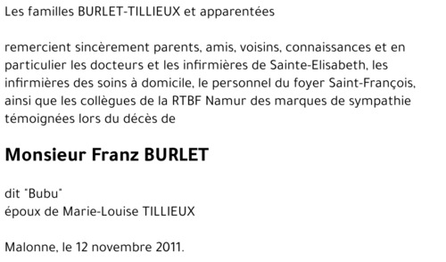 Franz BURLET