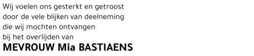 Mia Bastiaens