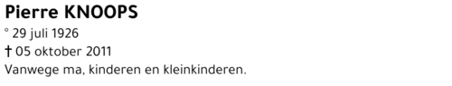 Pierre Knoops