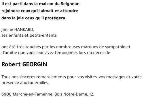 Robert GEORGIN