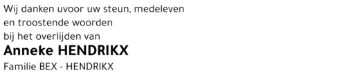 Anneke Hendrikx