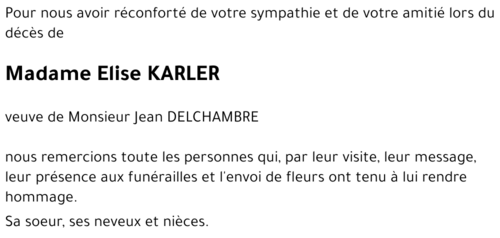 Elise KARLER