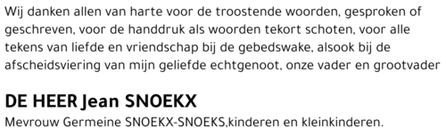 Jean SNOEKX
