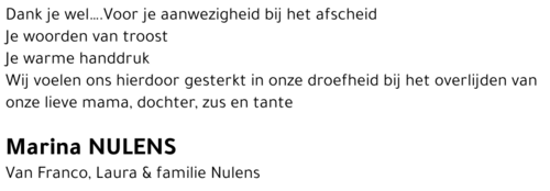 Marina Nulens