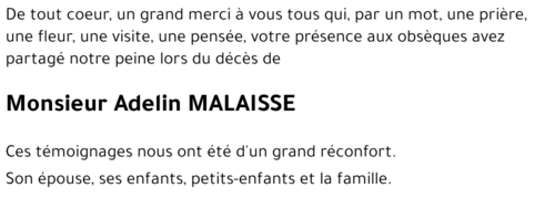 Adelin MALAISSE
