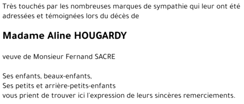 Aline HOUGARDY